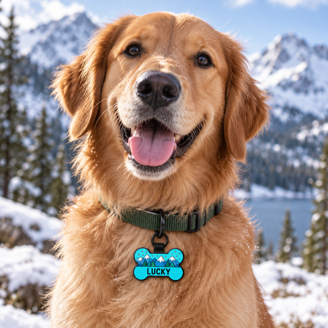 Crumpaw PawBone Personalised Dog Tag