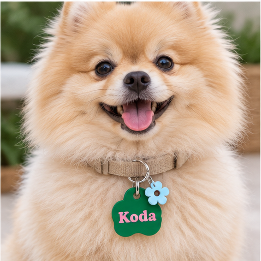 Crumpaw CharmPup Personalised Acrylic Pet Tag