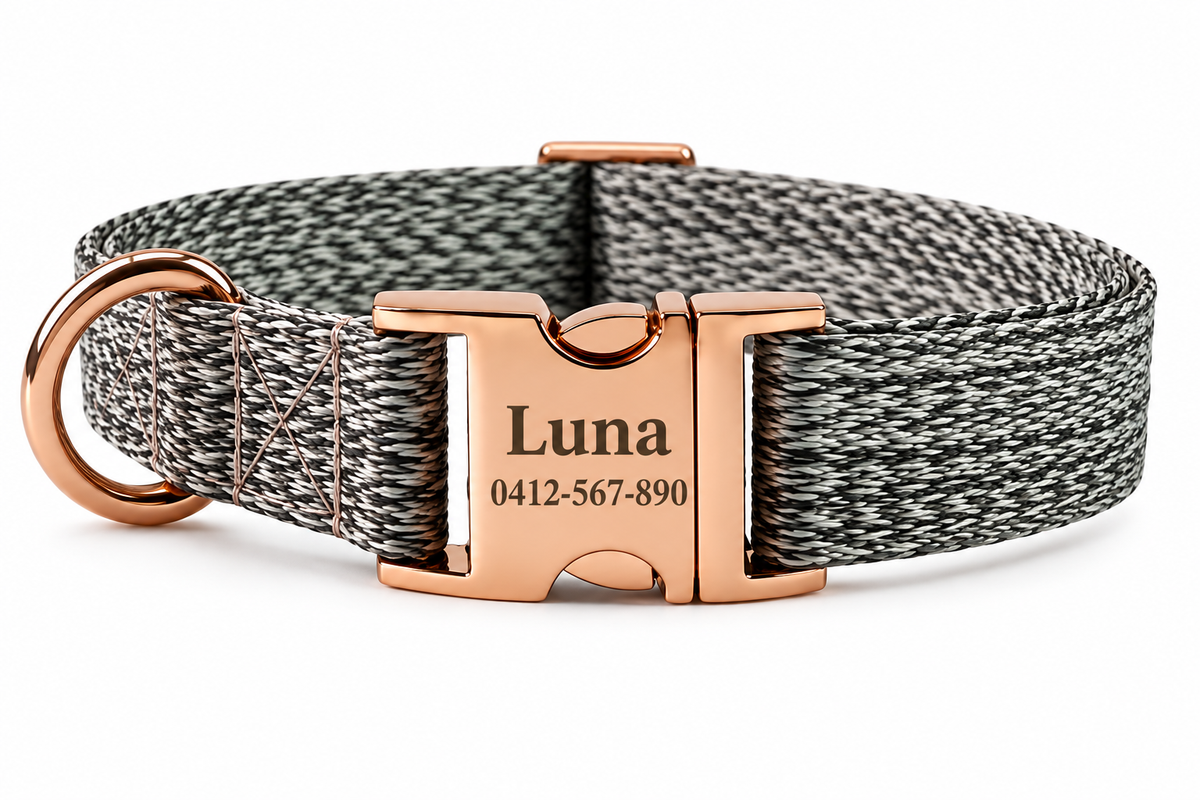 Crumpaw TrailWeave Engraved Collar