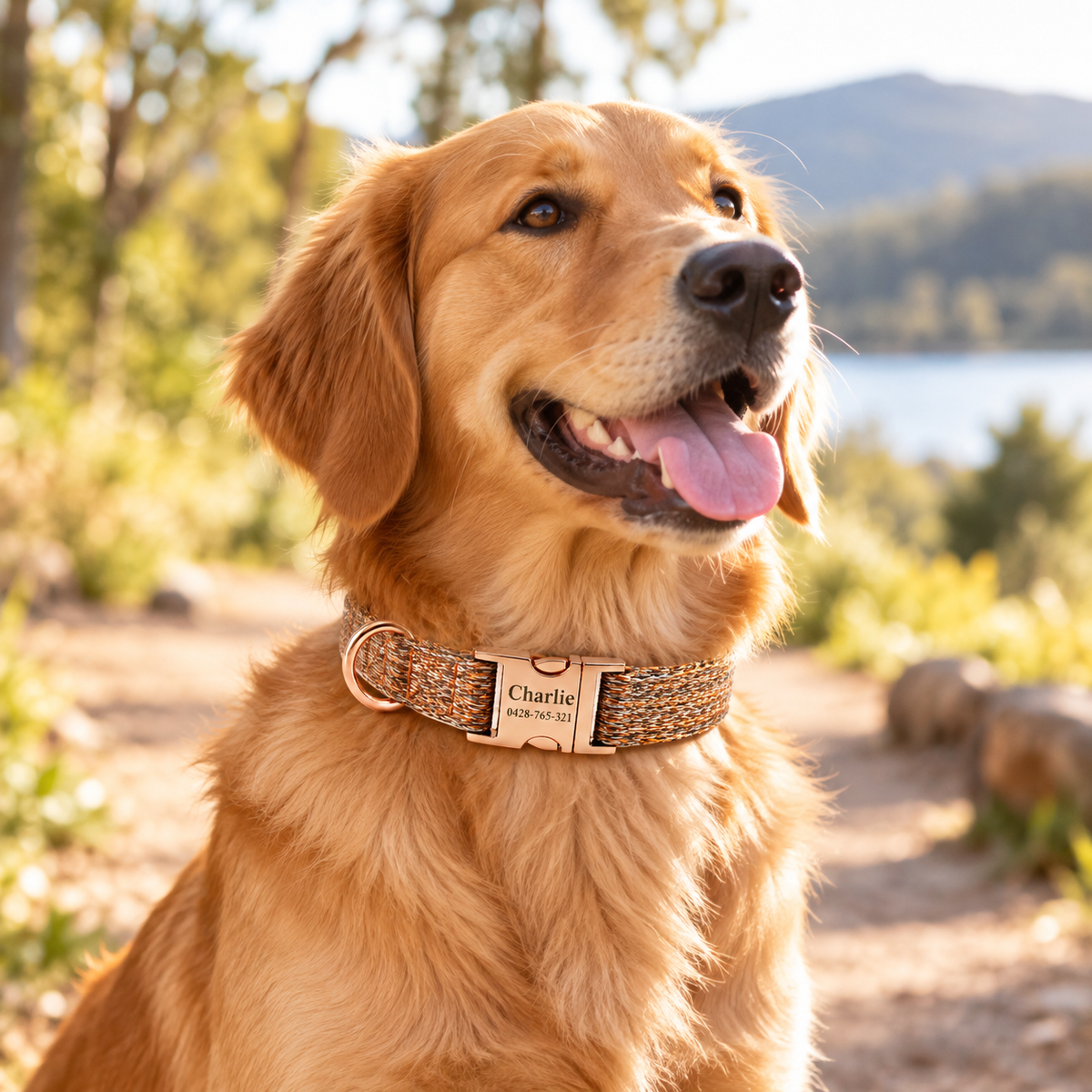 Crumpaw TrailWeave Engraved Collar