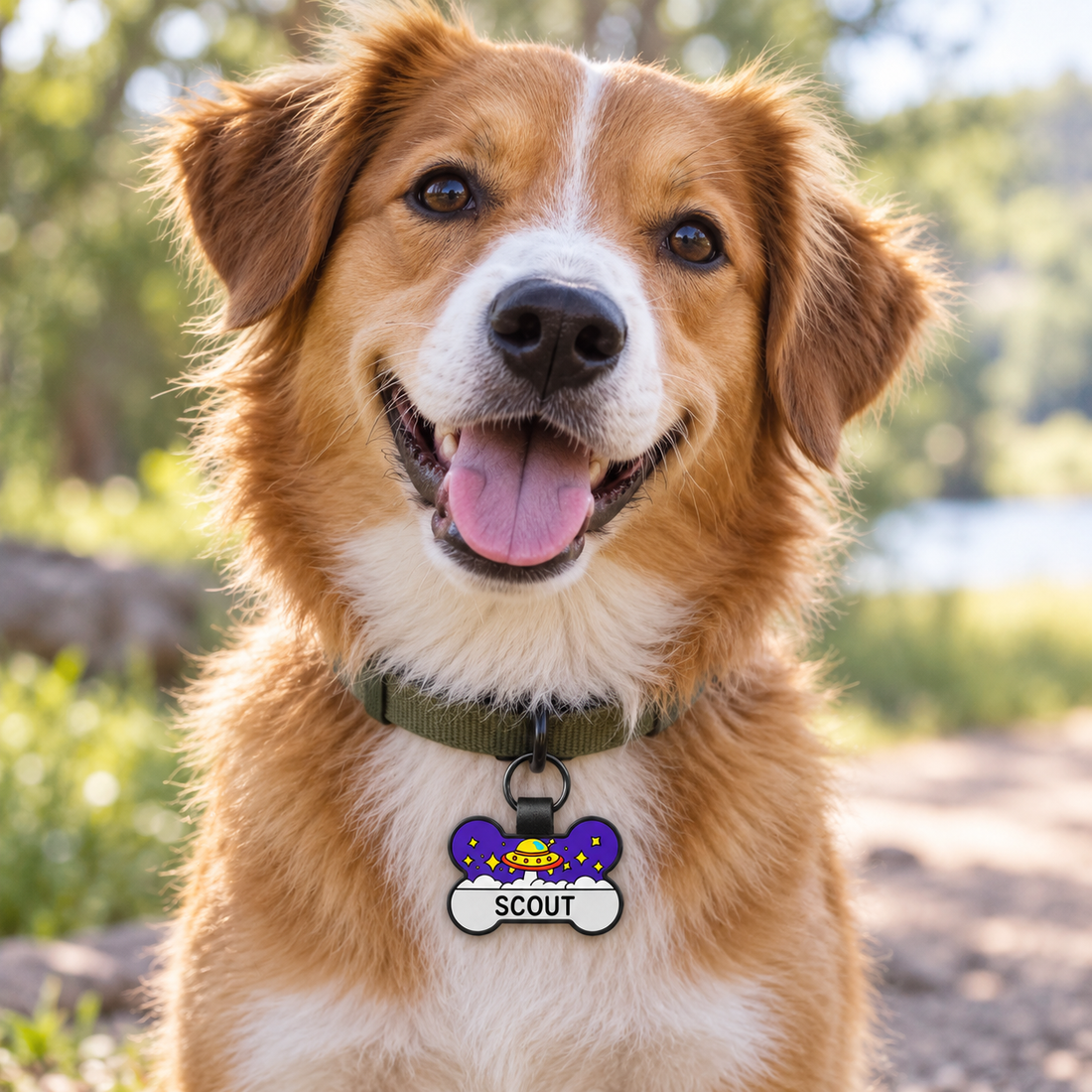 Crumpaw PawBone Personalised Dog Tag
