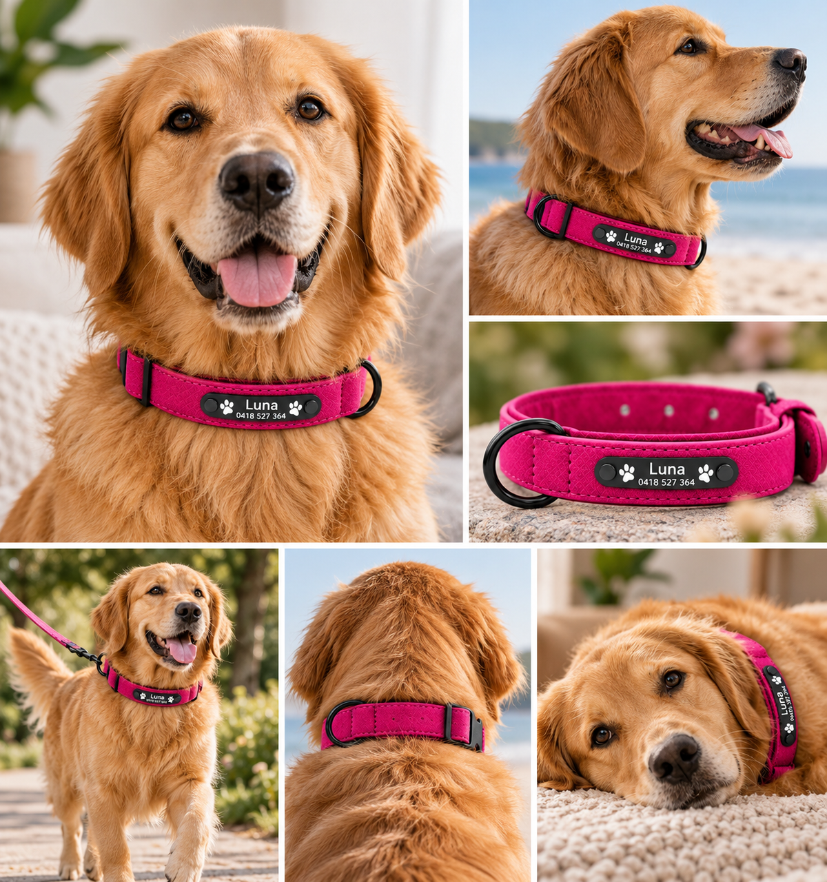 Crumpaw SnugPup Engraved Collar