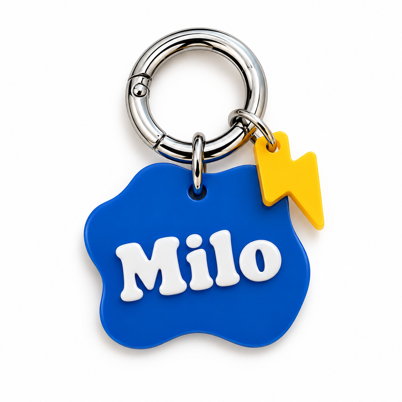 Crumpaw CharmPup Personalised Acrylic Pet Tag