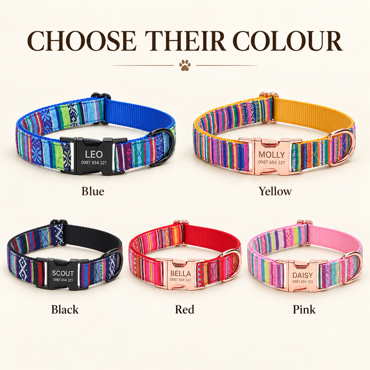 Crumpaw WanderPup Engraved Collar
