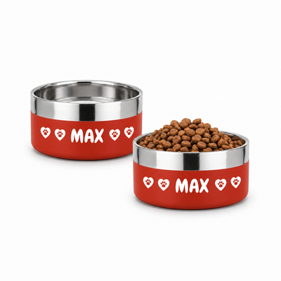 Crumpaw Pattern Dog Bowl
