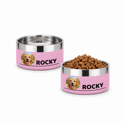 Crumpaw Photo Dog Bowl