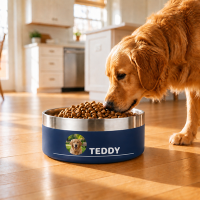 Crumpaw Photo Dog Bowl