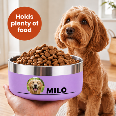 Crumpaw Photo Dog Bowl