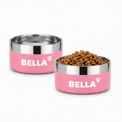 Crumpaw Nameplate Dog Bowl
