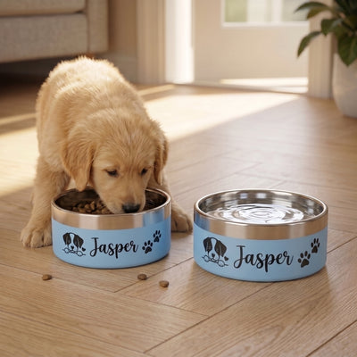 Crumpaw Pattern Dog Bowl