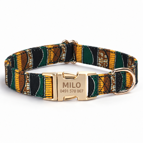 Crumpaw BlossomPup Engraved Collar