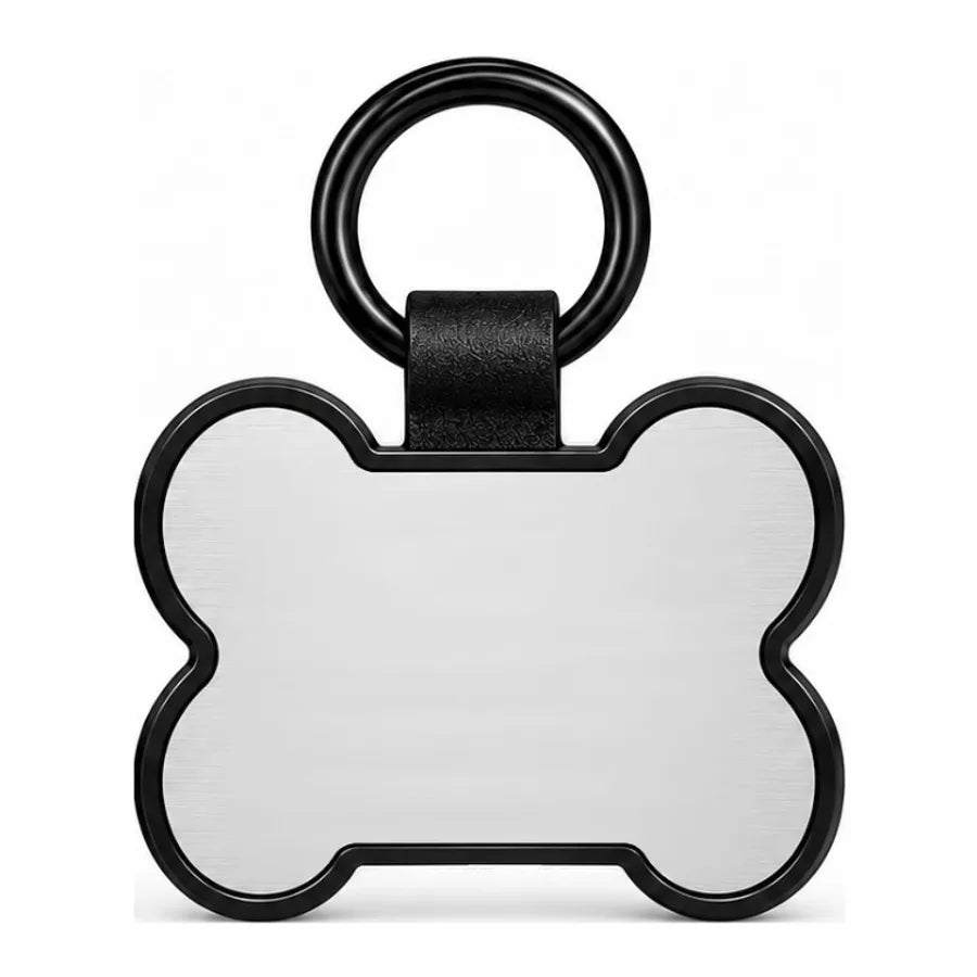 Steel back of the tag with your live engraving
